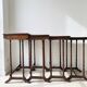 Tables gigognes Art nouveau en bois