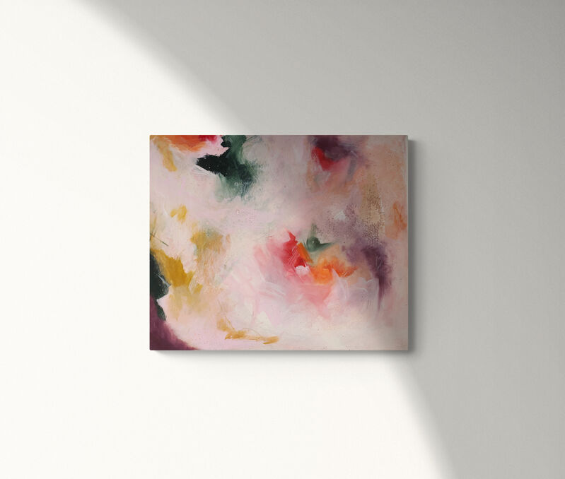 Acrylic on canvas - The tough gets going - 50x60cm, unique piece