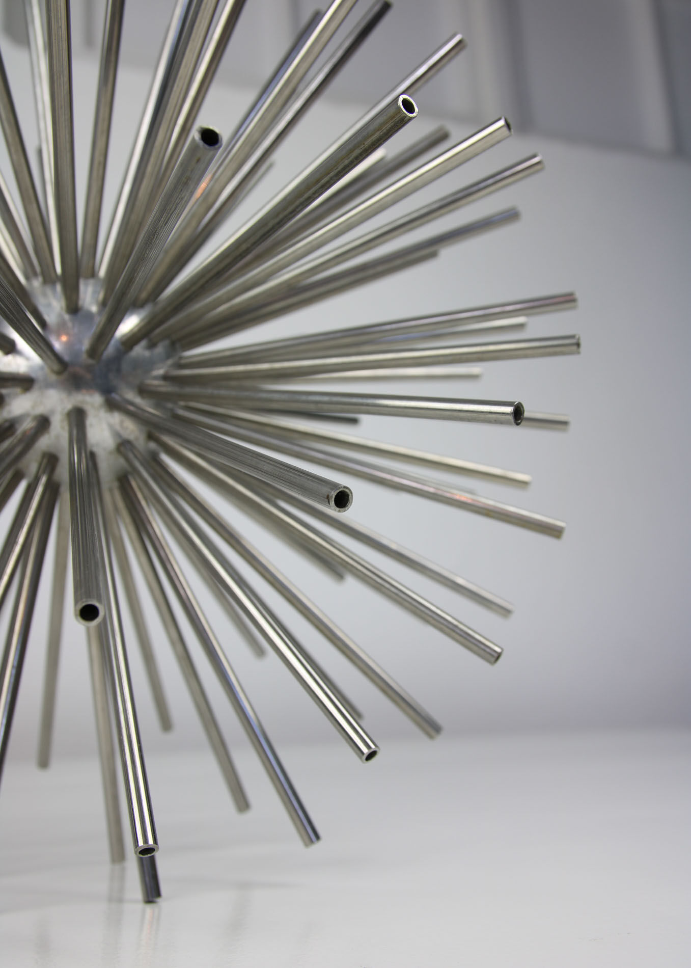 Vintage sputnik sunburst sculpture by Curtis Jere