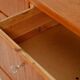 Scandinavian chest with double upper drawer