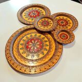 Plateaux en bois vintage