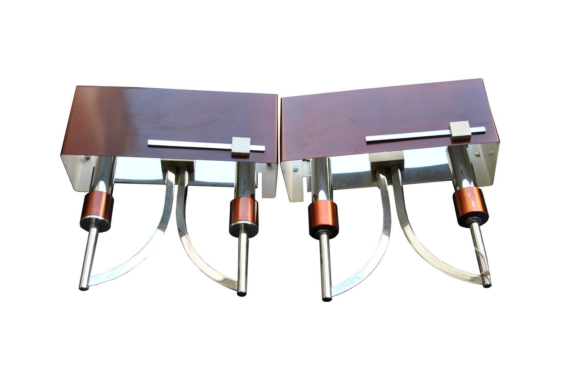 Vintage Stilnovo wall lights, 1960s, set of 2.
