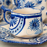 Quimper porcelain tea or coffee service signed Henriot from 76