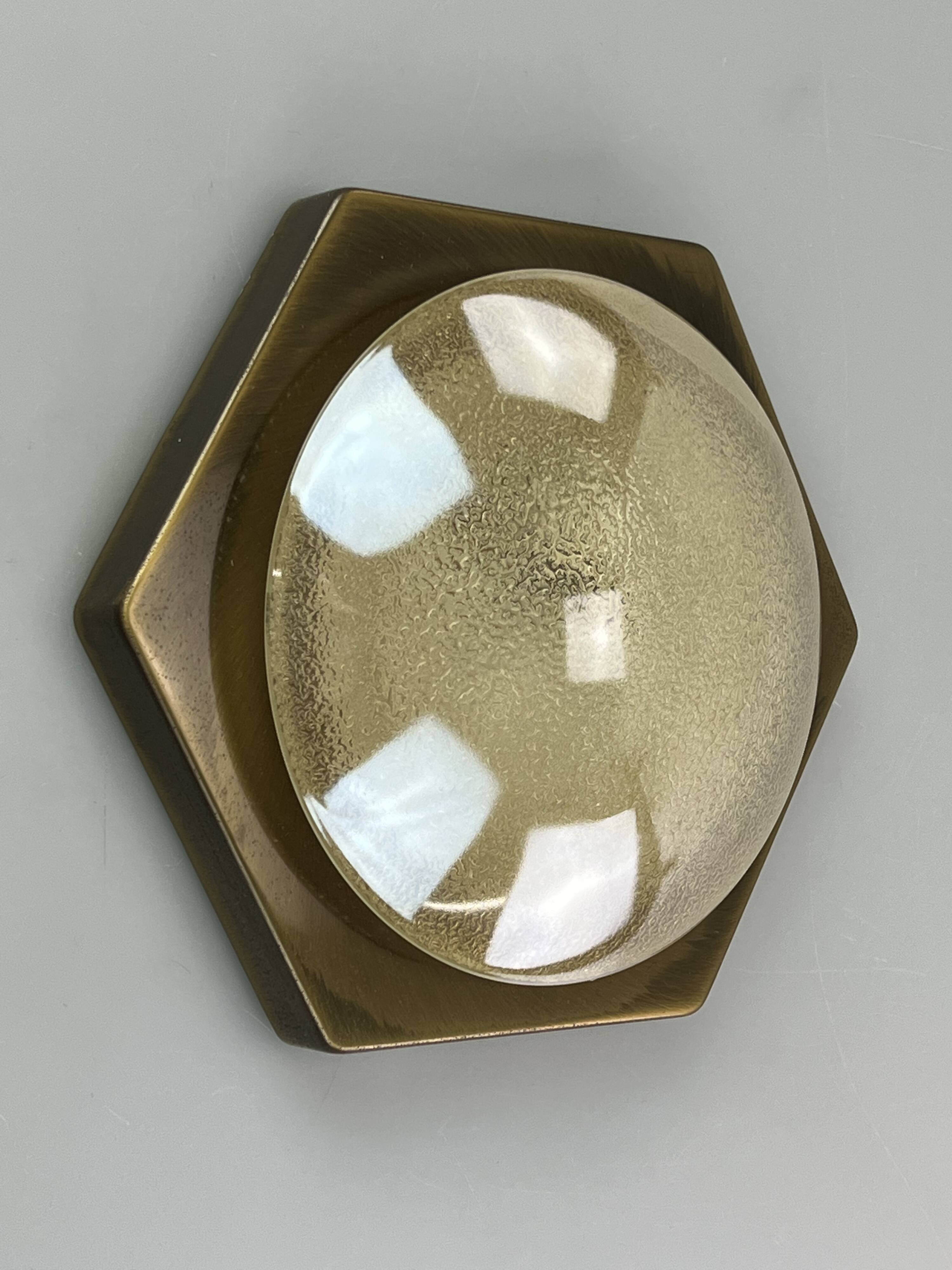 60s 70s lamp light wall lamp Rolf Krüger Paul Neuhaus Space Age 60s