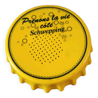 Schweppes vintage radio capsule shape