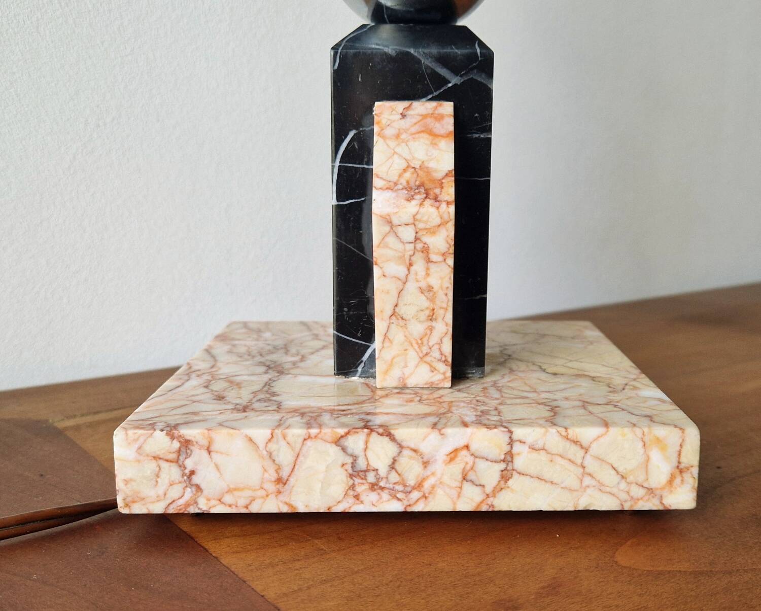 Art Deco modernist lamp base