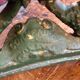 Cast iron coat rack 19th Alfred Corneau Frères Charleville