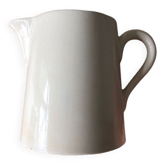 Beige pitcher