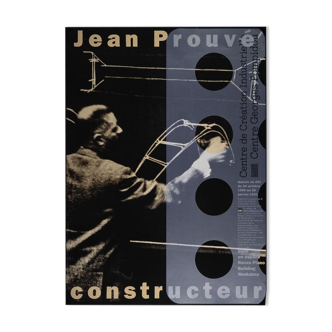 Poster "Jean Prouvé constructor"