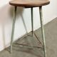 Green Industrial Workshop Stool, 1960s
