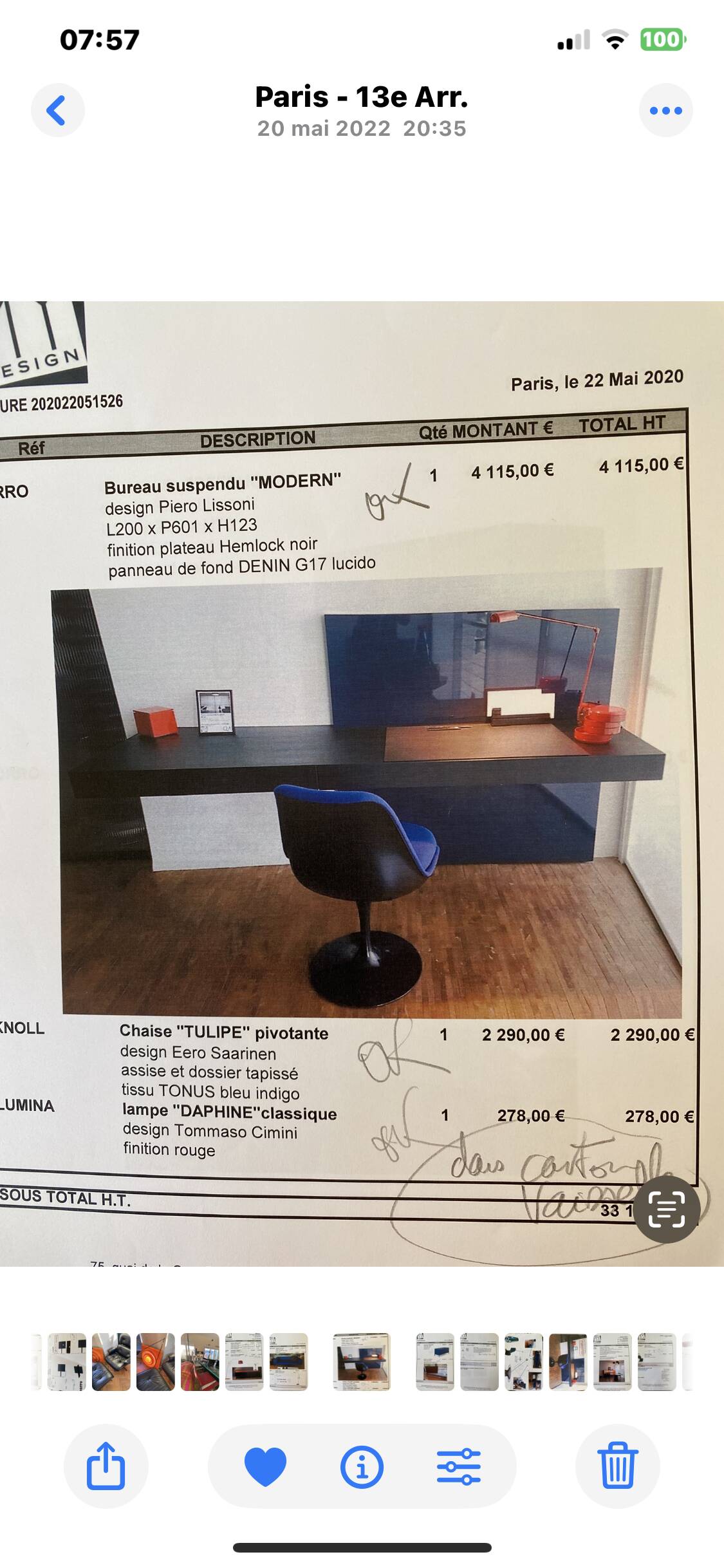 Bureau Pierro Lissoni Aero