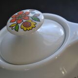 Vintage seventies colorful teapot