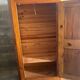 Wardrobe / Bonnetière in solid wood