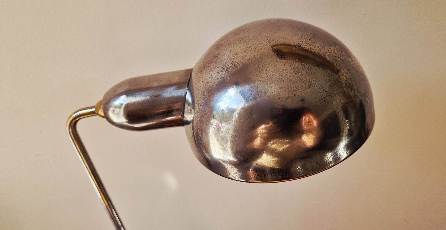 JUMO 600 Lamp - Vintage Chrome - 1940s