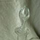Carafe en verre emaille legras email gras fin 19 eme