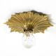 1960s Space Age Star Design Wall or Ceiling Lamps in Bronze