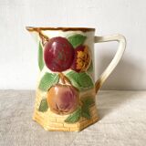 Antique pitcher in Apple slip