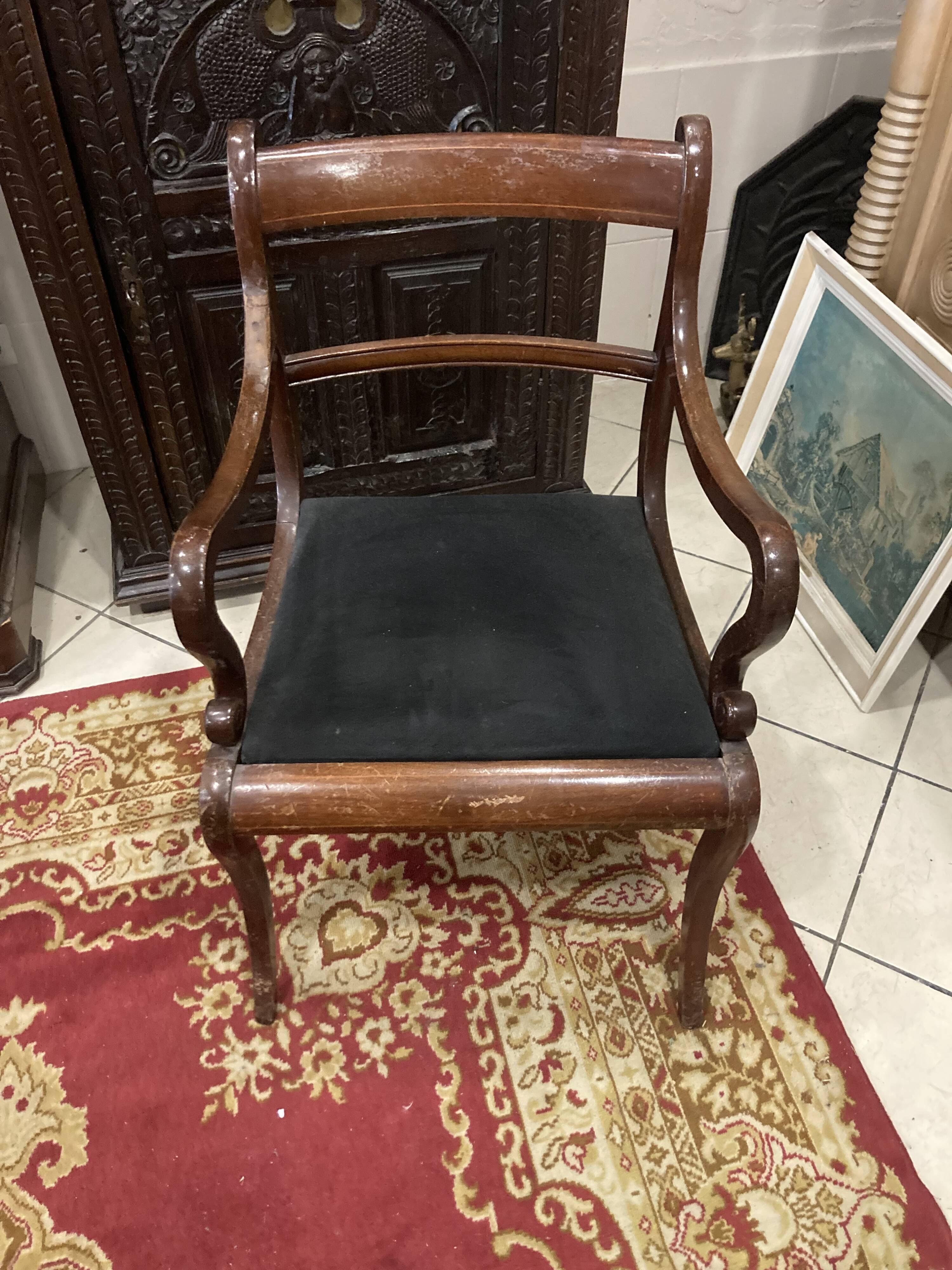 Antique armchair