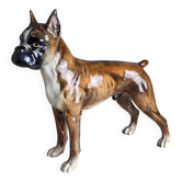 Porcelain Boxer Dog, Goebel, Germany, 1973