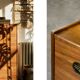 Commode haute en teck vintage danois moderne du milieu du siècle