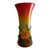 Vase in glass paste