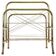 1980s gold-coloured metal magazines/newspaper stand