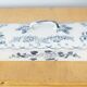 Comb holder or old Sarreguemines pen holder in earthenware, Bertha model