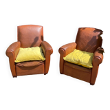 Pair of club chairs