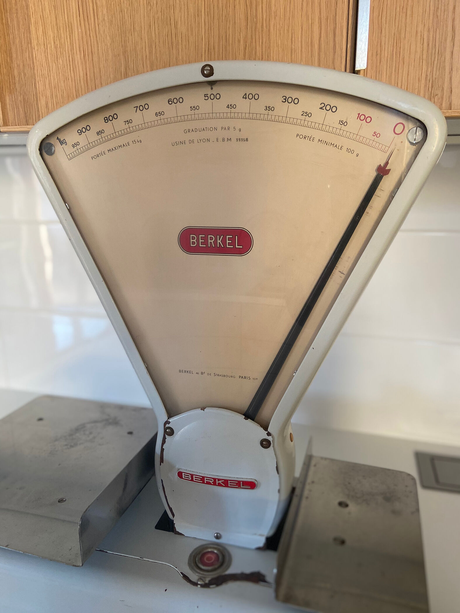 Berkel grocer's scale of the 50s/60s