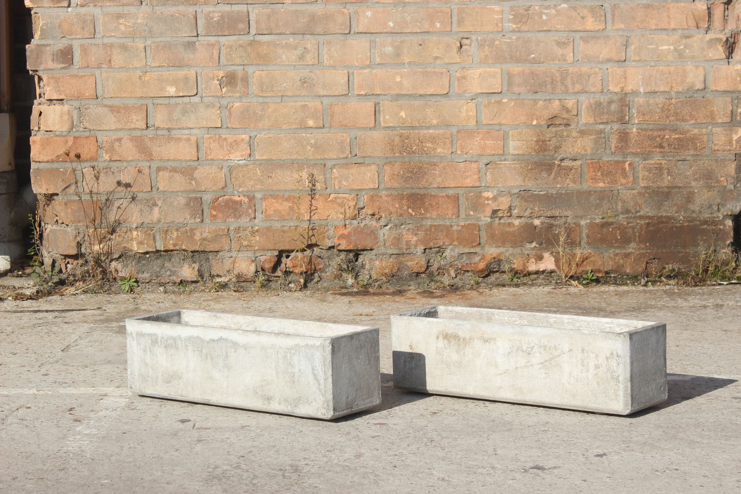 Pair of planters in Eternit , Switzerland 1970s
