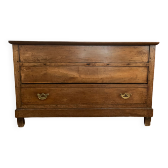 Commode coffre ancien