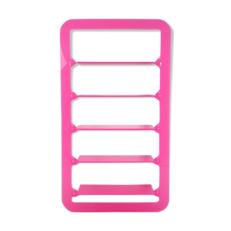 Pink plexi shelf by Alexis Tricoire edition Vange model Maui wide