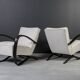 Set of two Art Deco Armchairs by J. Halabala, Model H269, 1930s