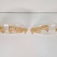 Vintage Bowl Wall Lamps in Goldleaf Murano Glass, Italy, 1970s, Set of 2