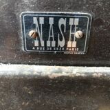 Industrial metal locker with 4 drawers