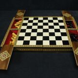 Wooden chess game