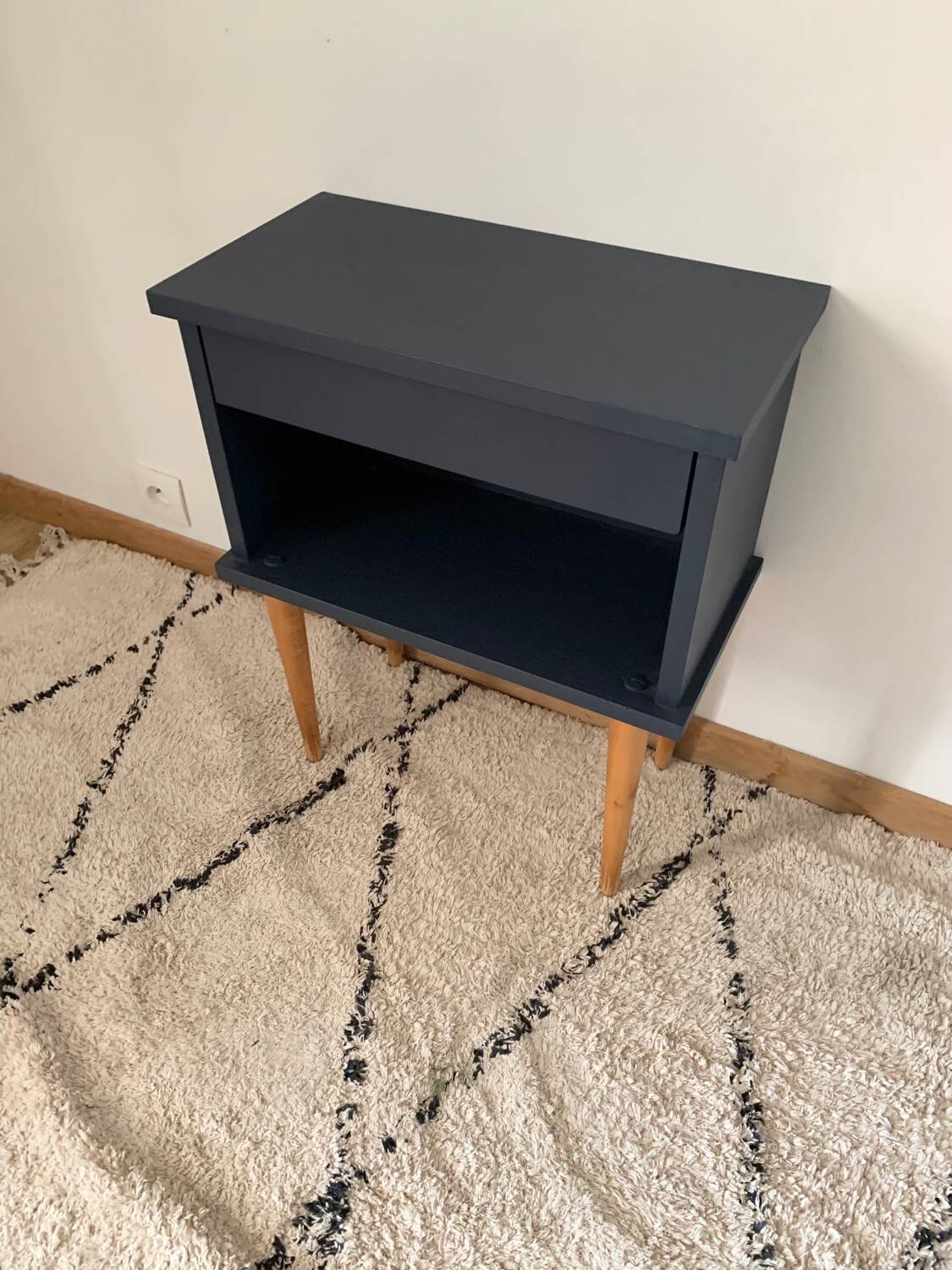 Vintage bedside table