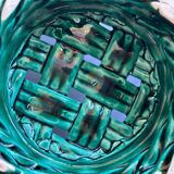 Vallauris woven ceramic fruit bowl basket