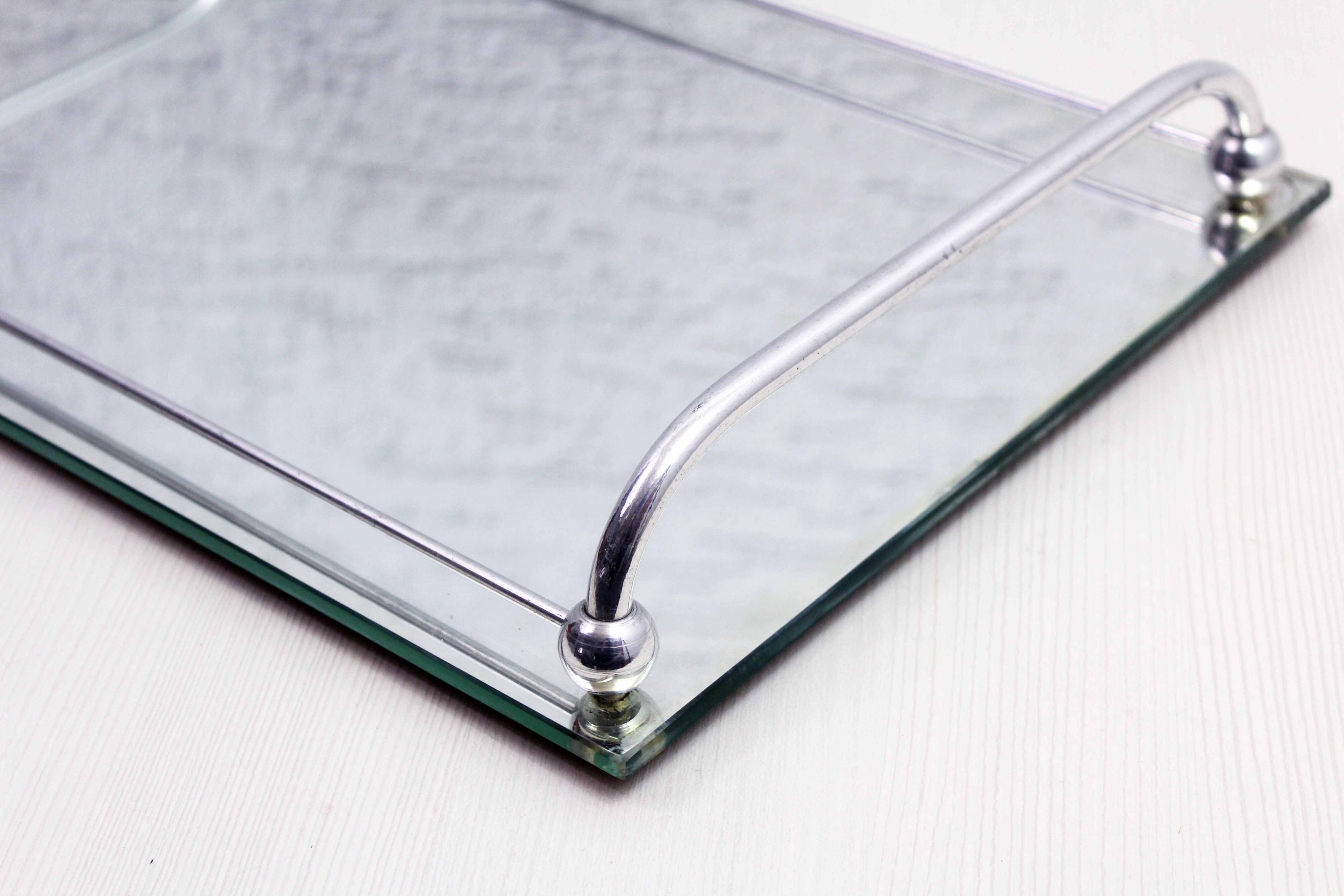 Vintage 1950s mirror tray