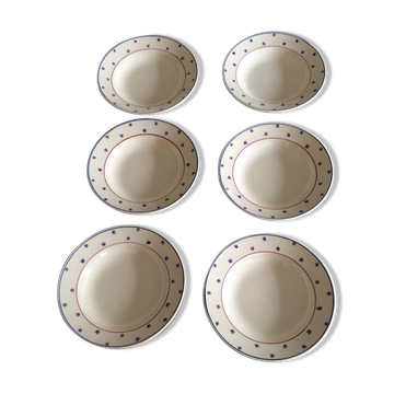 6 soup plates