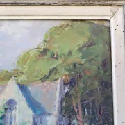Oil on panel, Pierre Plouhinec, Trinity on Plozevet