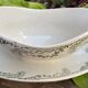 Sauceboat in earthenware k&g luneville pepper model tableware
