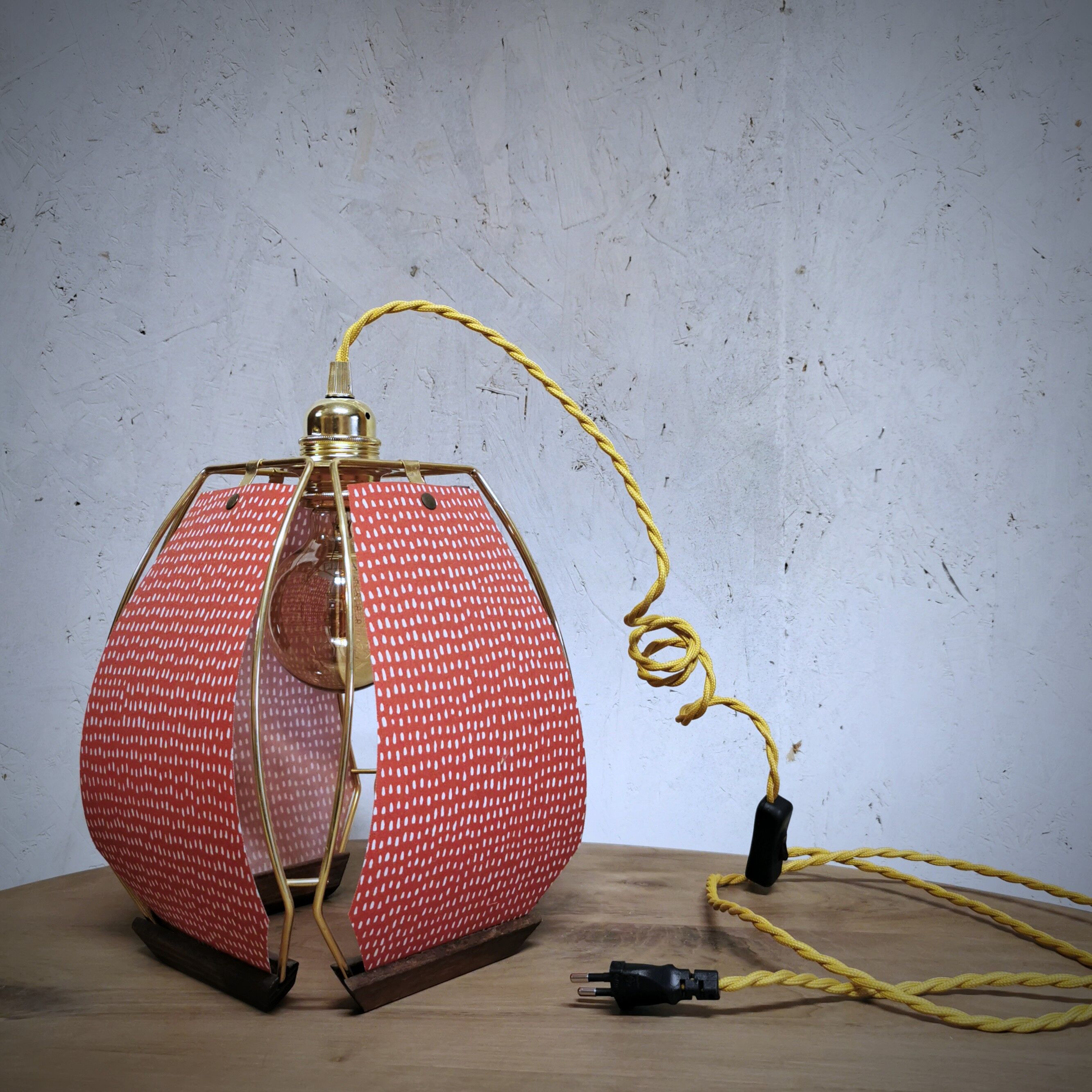 Suspension metal structure 4 panels