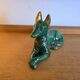 Ceramic dog figurine 1970
