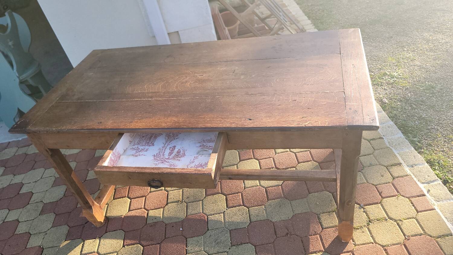 Old farm table
