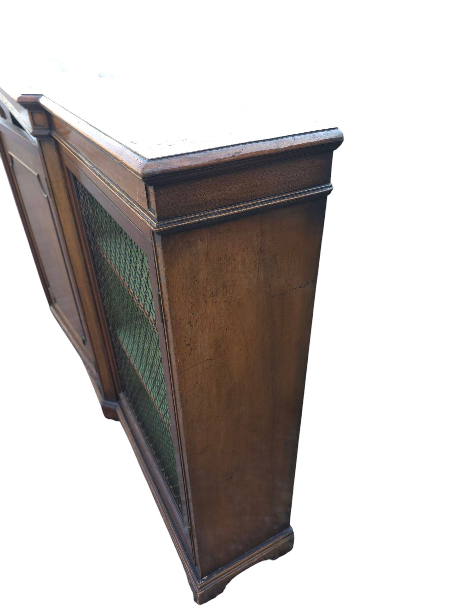 Regency style mahogany sideboard with grilled doors