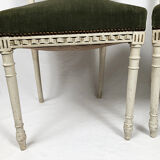 Pair of louis xvi style chairs