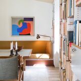 Modern colorful abstract painting