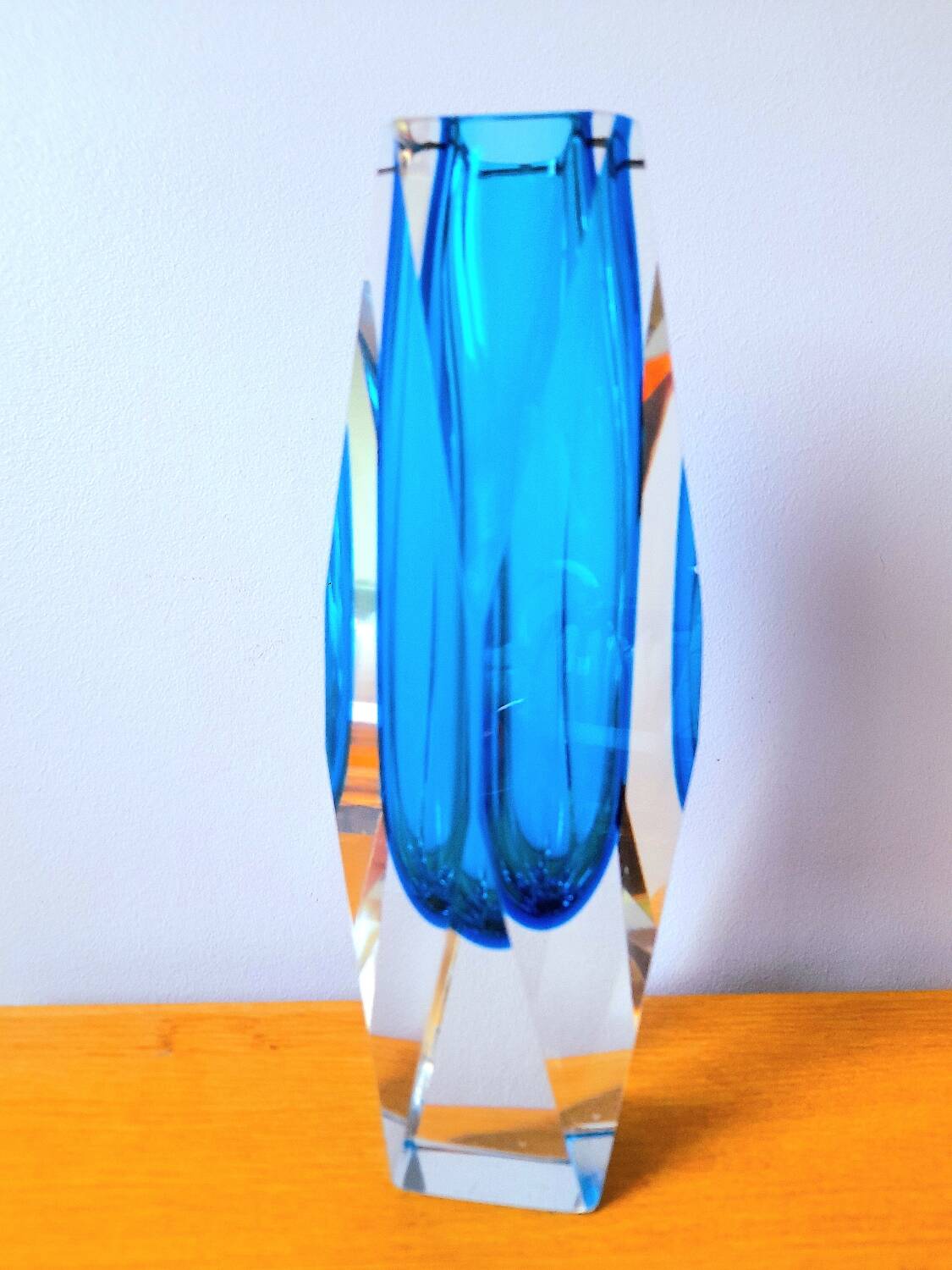 Flavio Poli vase, Murano 1970.