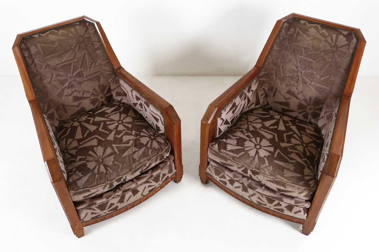 Art Deco set by Gaston and Fernand Saddier circa 1925